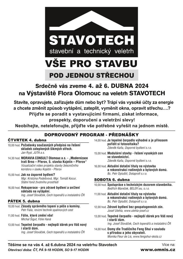 Pozvánka na stavební veletrh